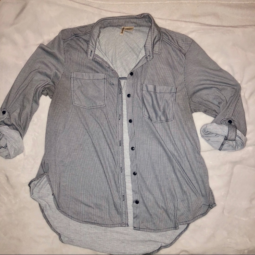 Stripe Button Down Shirt